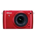Nikon 1 J1 Two-Lens Kit красный